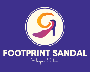 Sandal - Fancy Fashion Stiletto logo design