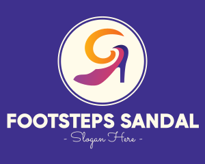 Sandal - Fancy Fashion Stiletto logo design