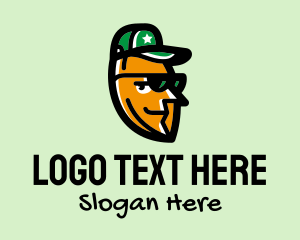 College - Football Head Mascot logo design