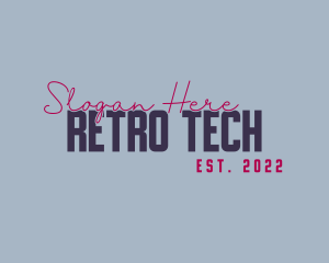 Generic Retro Lifestyle logo design