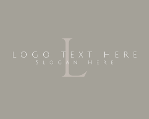 Elegant - Luxury Fashion Boutique logo design