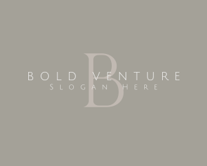 Venture - Luxury Fashion Boutique logo design