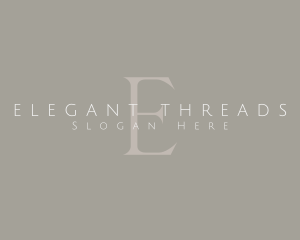 Luxury Fashion Boutique logo design