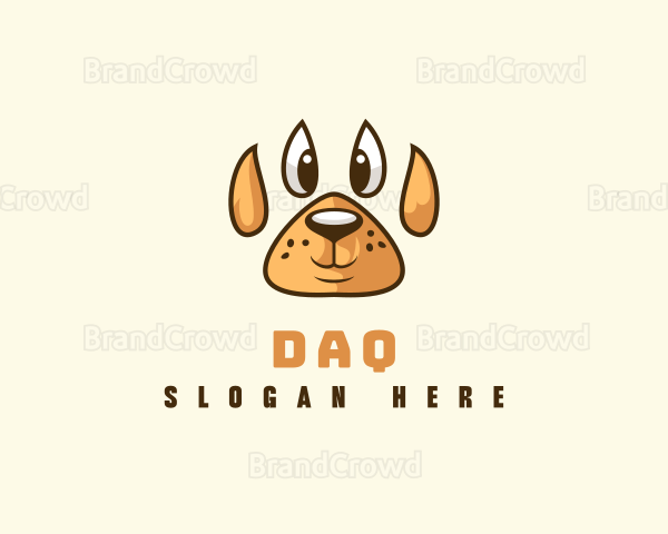 Paw Doggy Pet Logo