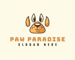 Paw Doggy Pet logo design