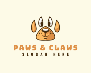 Paw Doggy Pet logo design