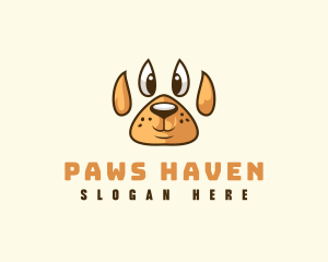 Paw Doggy Pet logo design