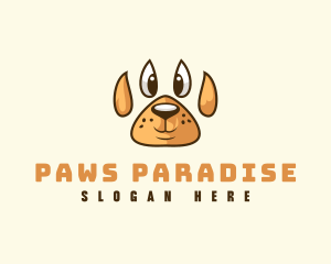 Paw Doggy Pet logo design