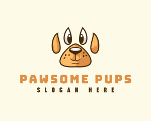 Paw Doggy Pet logo design