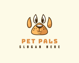 Paw Doggy Pet logo design