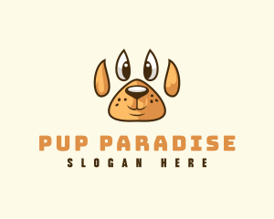 Paw Doggy Pet logo design