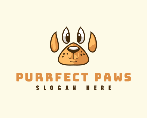 Paw Doggy Pet logo design