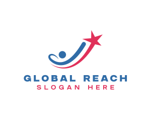 Reach - Leader Career Success logo design