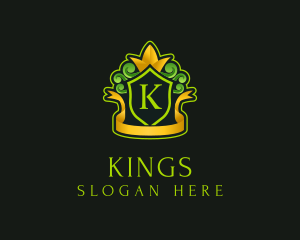 Royalty Shield Banner  logo design