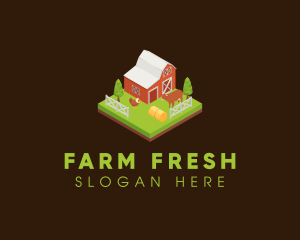 Barn House Farm logo design