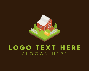 Stable - Barn House Farm logo design