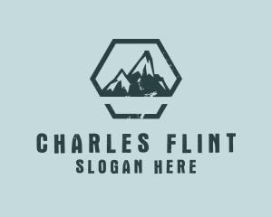 Rustic Outdoor Mountain  Logo