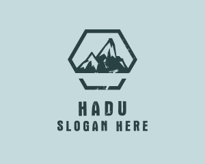 Rustic Outdoor Mountain  Logo