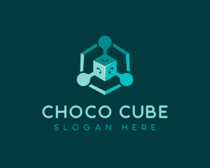 Cube AI Technology logo design