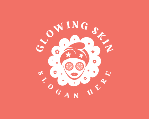 Woman Face Skincare logo design