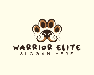 Dog - Paw Doggy Pet logo design