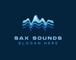 Sound Audio Wave logo design