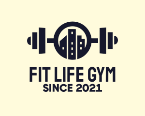 Gym - Urban City Fitness Gym logo design