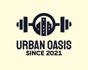 City - Urban City Fitness Gym logo design