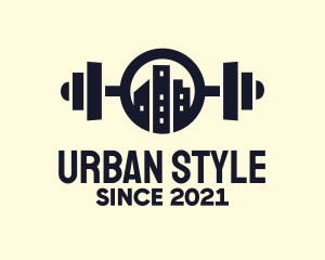 Urban - Urban City Fitness Gym logo design