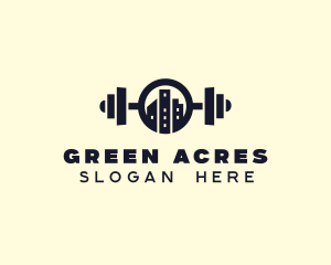 Urban City Fitness Gym logo design