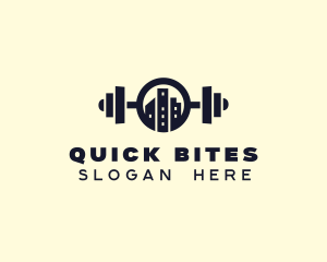 Urban City Fitness Gym logo design