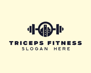 Urban City Fitness Gym logo design