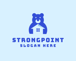 Orphanage - Bear Toy House logo design