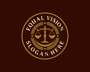 Equality - Legal Justice Scale logo design