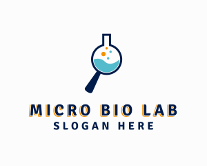 Flask Research Laboratory  logo design