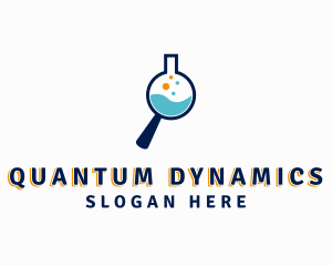 Physics - Flask Research Laboratory logo design