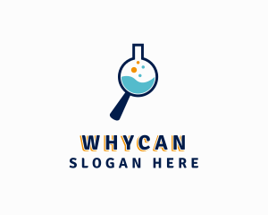 Science - Flask Research Laboratory logo design