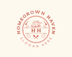 Organic Orange Farm logo design