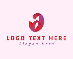 Letter A - Ribbon Letter A Company logo design