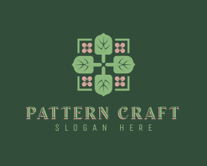 Shovel Leaf Pattern logo design