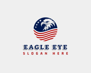 American Eagle Patriotic logo design