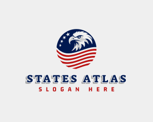 American Eagle Patriotic logo design