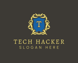 Hacking - Premium Winery Crest logo design