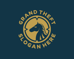 Horse Stallion Pony Logo