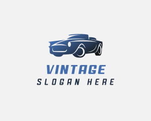 Vintage Car Automobile logo design