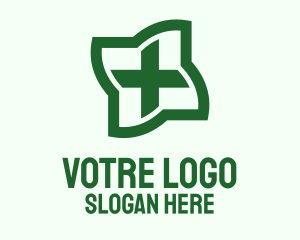 Green Medical Cross Logo