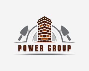 Brick Trowel Construction Mason Logo