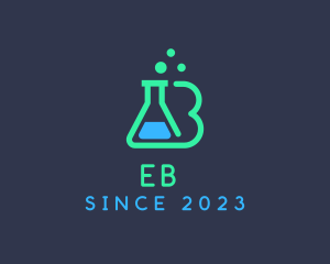 Business - Science Lab Letter B logo design