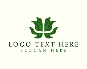 Holistic - Psychology Wellness Leaf logo design