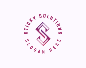 Modern Tech Letter S logo design